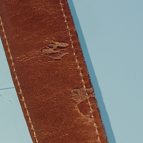 Coach. Leather belt. - Picture 6 of 12